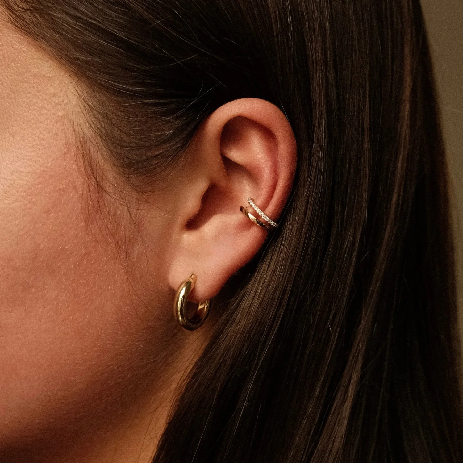 Duo Spark Ear Cuff - Image 2