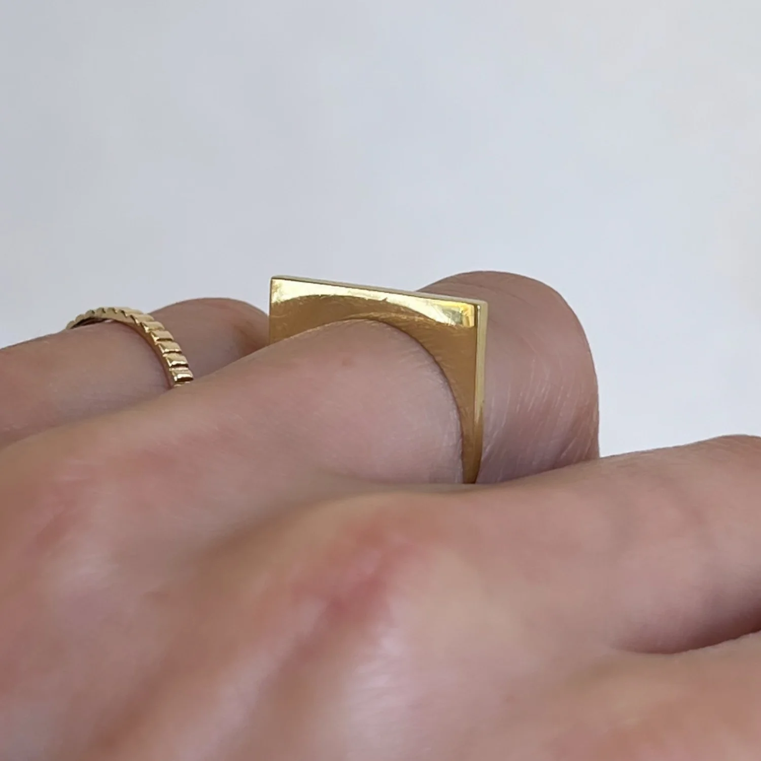 Edgy Angular Ring - Image 4