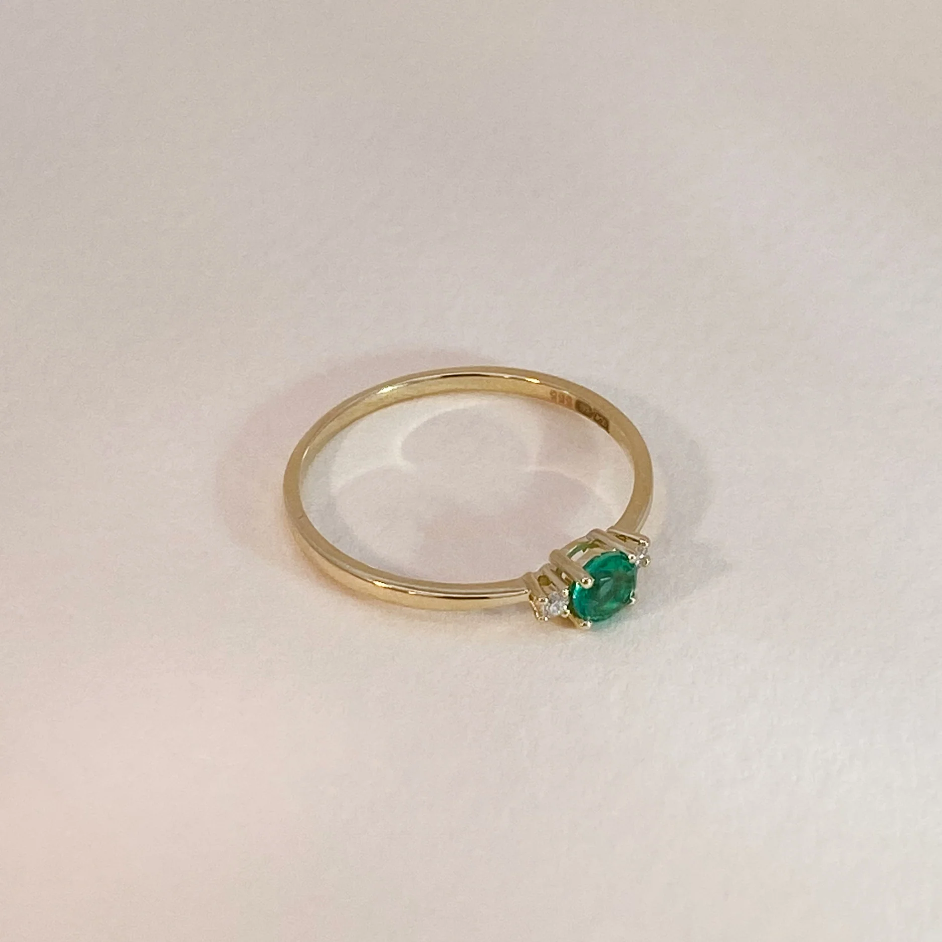 Emerald & Diamond Ring - Image 5