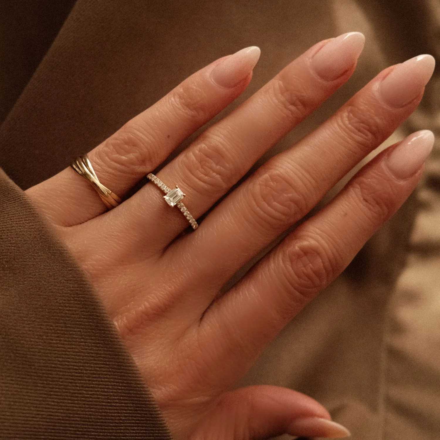 Emerald-Cut Diamond Ring - Image 3