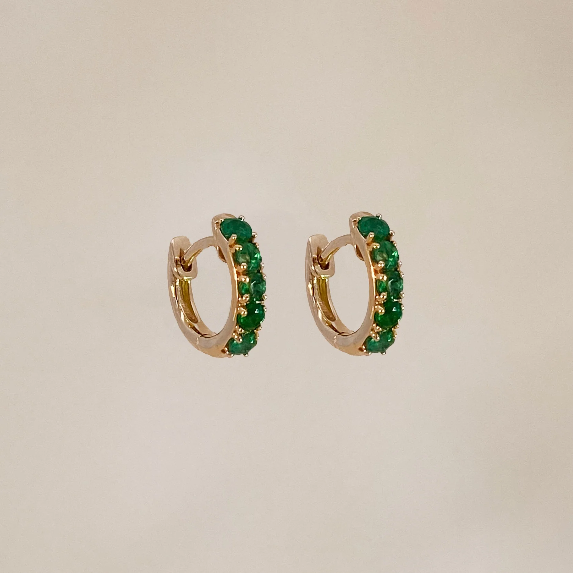 Emerald Row Earrings