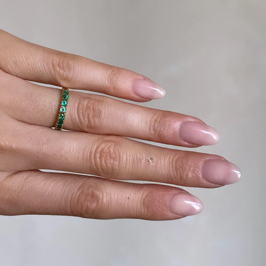 Emerald Row Ring - Image 4