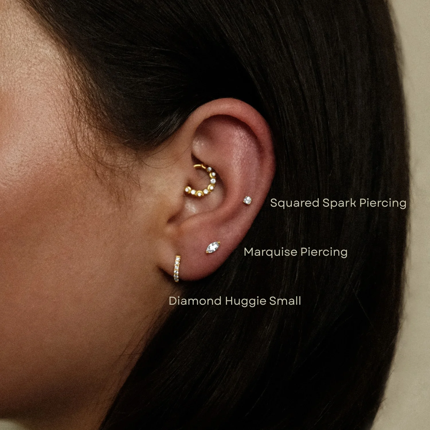 Squared Spark Piercing - Image 3