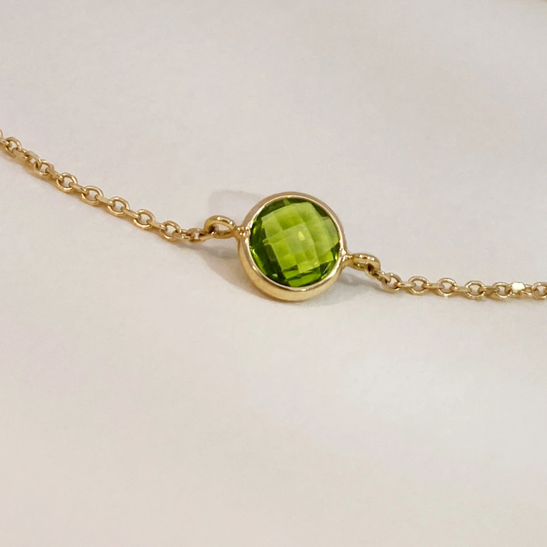 Fine Peridot Bracelet - Image 3