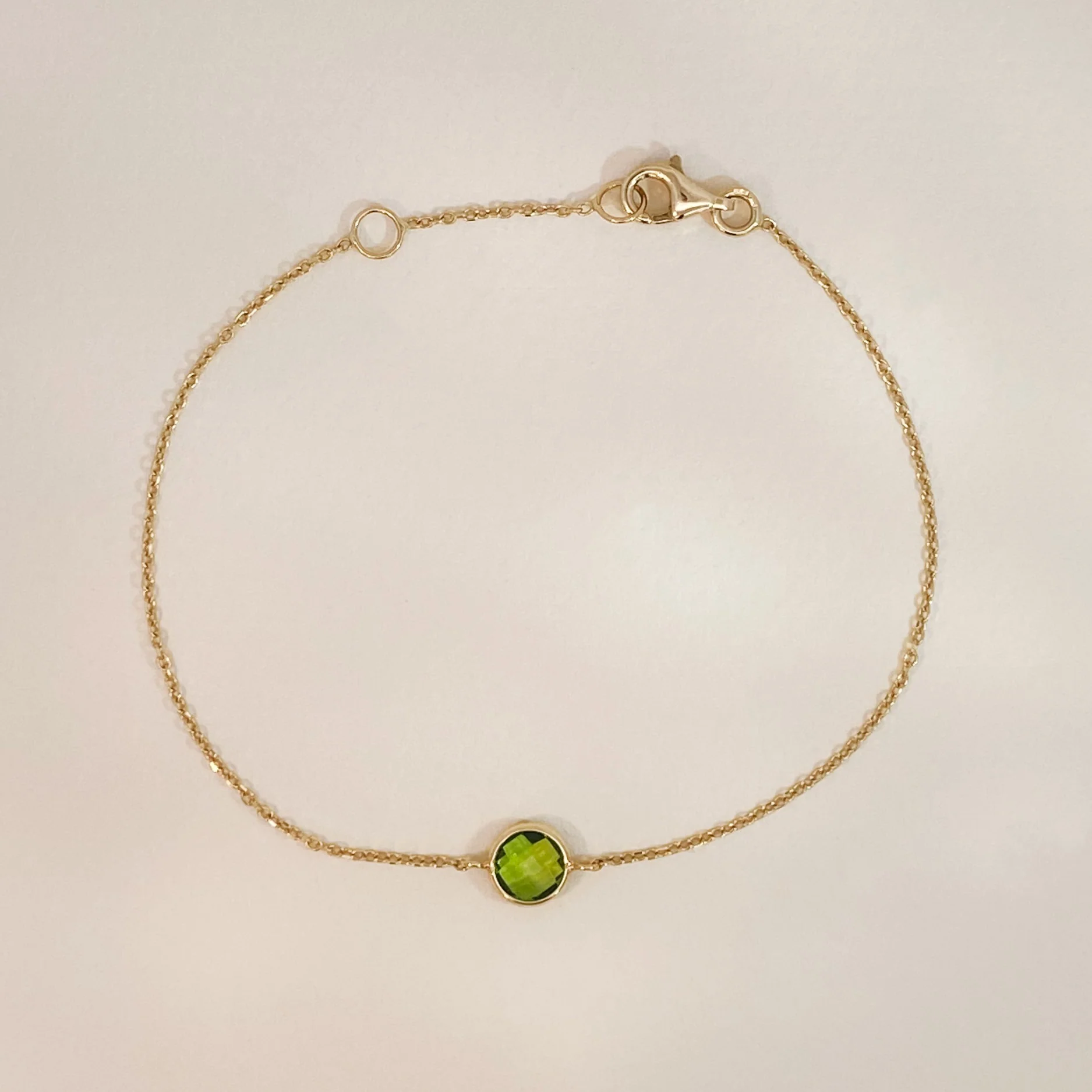 Fine Peridot Bracelet - Image 5
