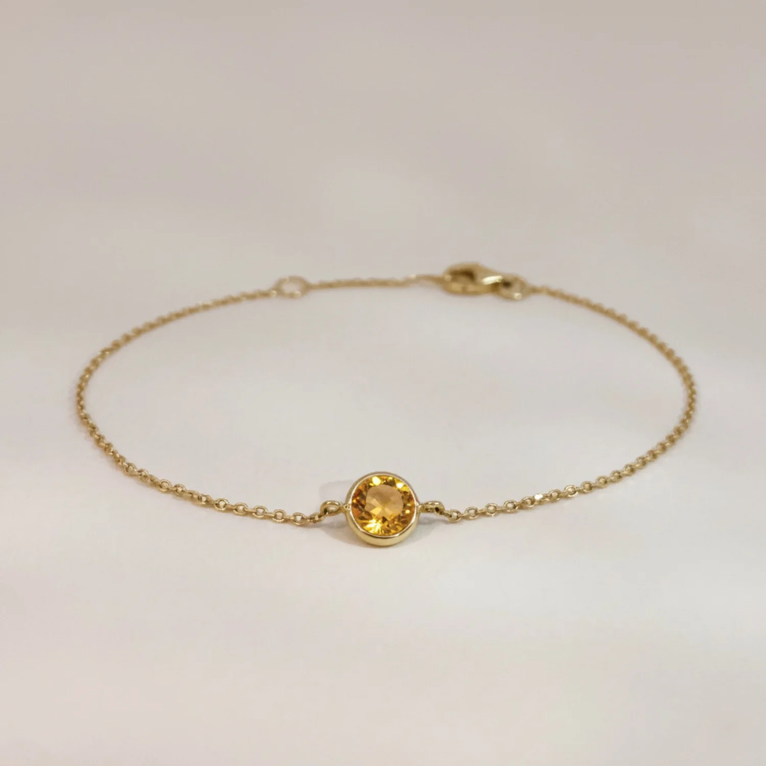 Fine Citrine Bracelet