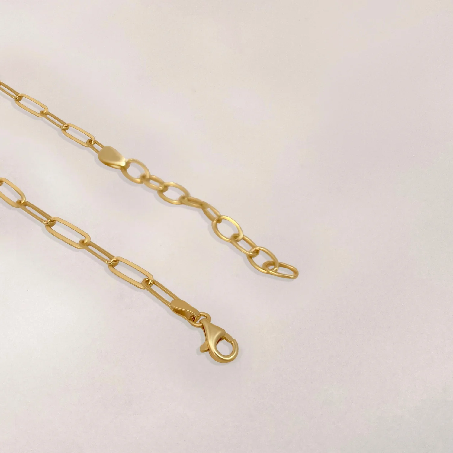 Paperclip Link Necklace - Image 3
