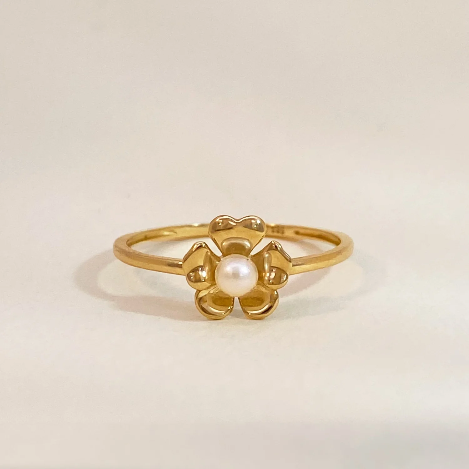 Floral Pearl Ring