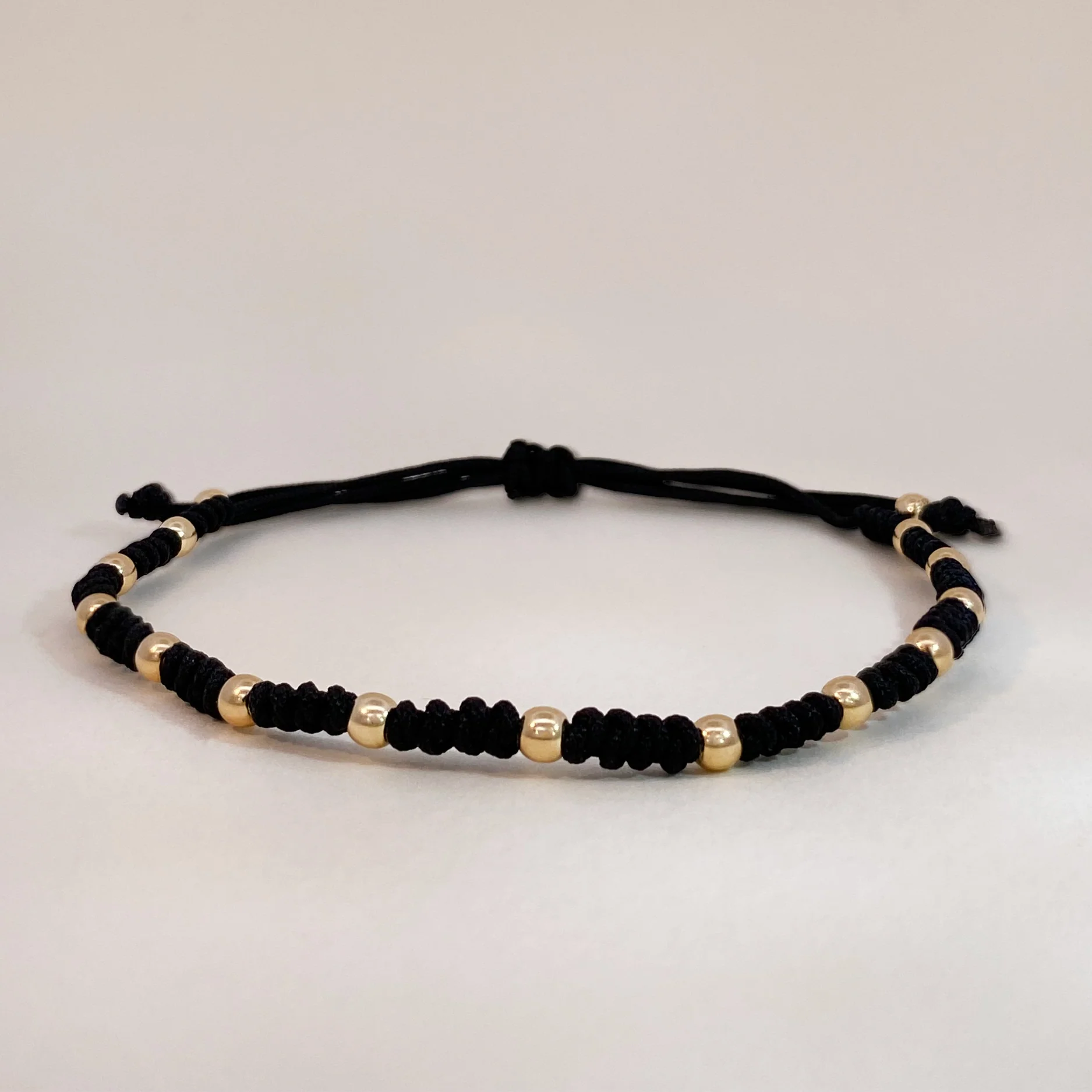 Gold Beads Bracelet