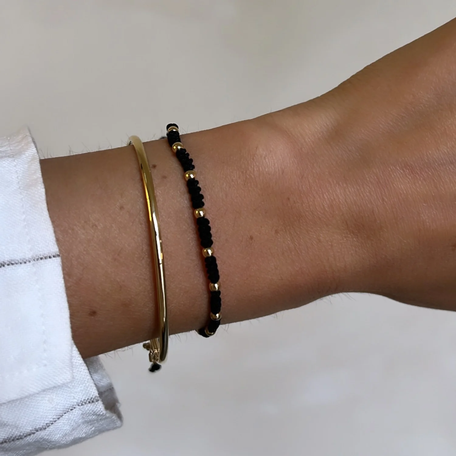 Gold Beads Bracelet - Image 2