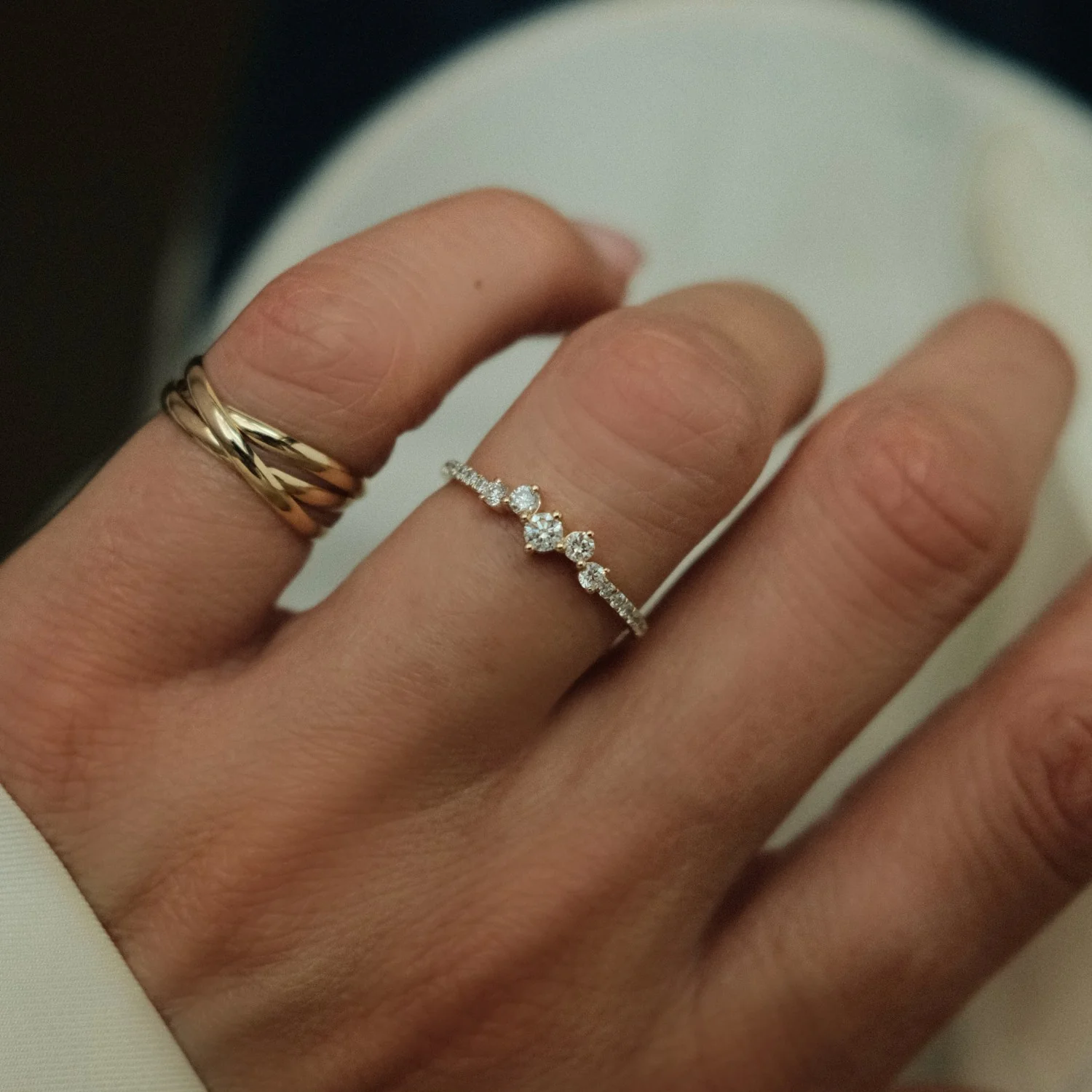 Diamond Union Ring - Image 2