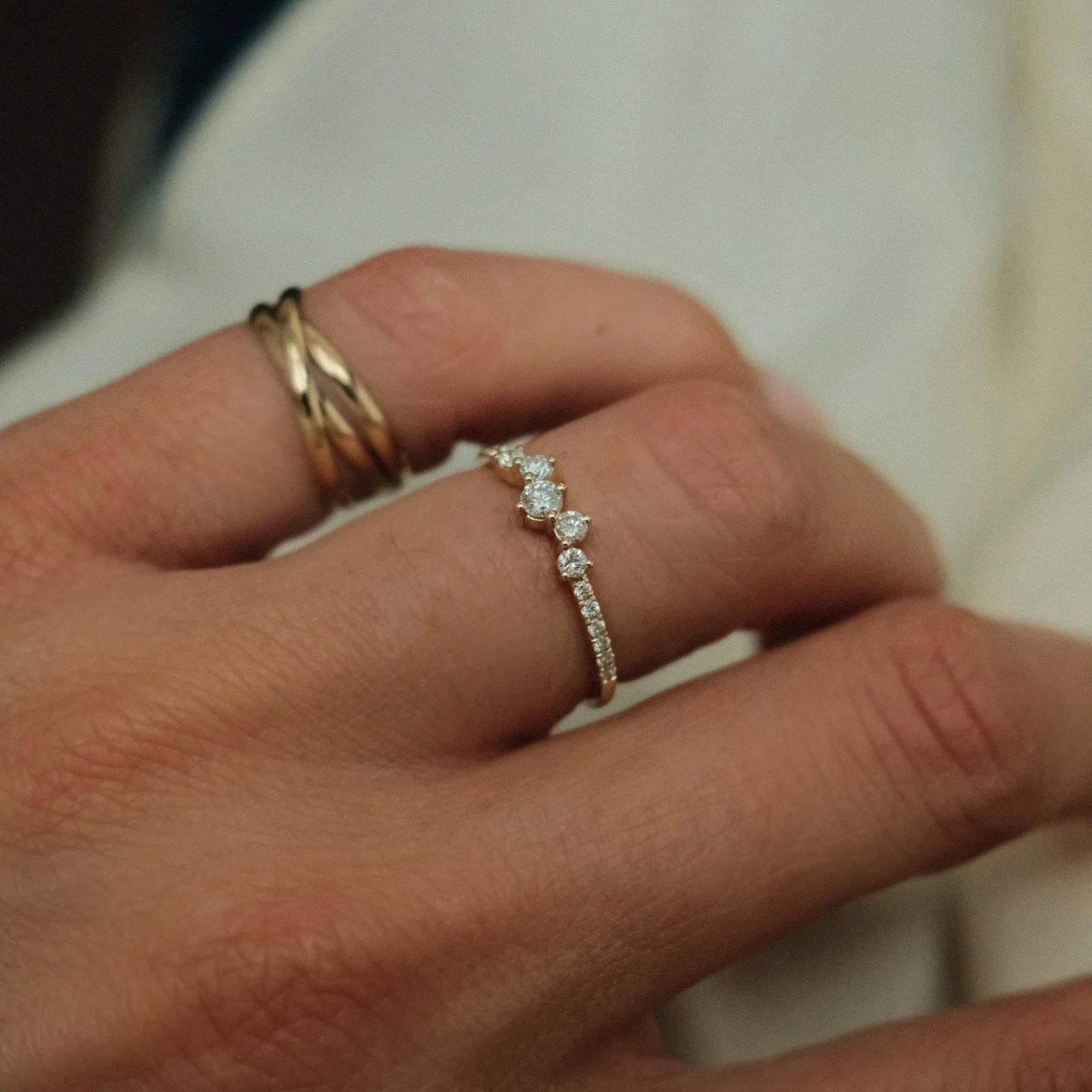Diamond Union Ring - Image 4