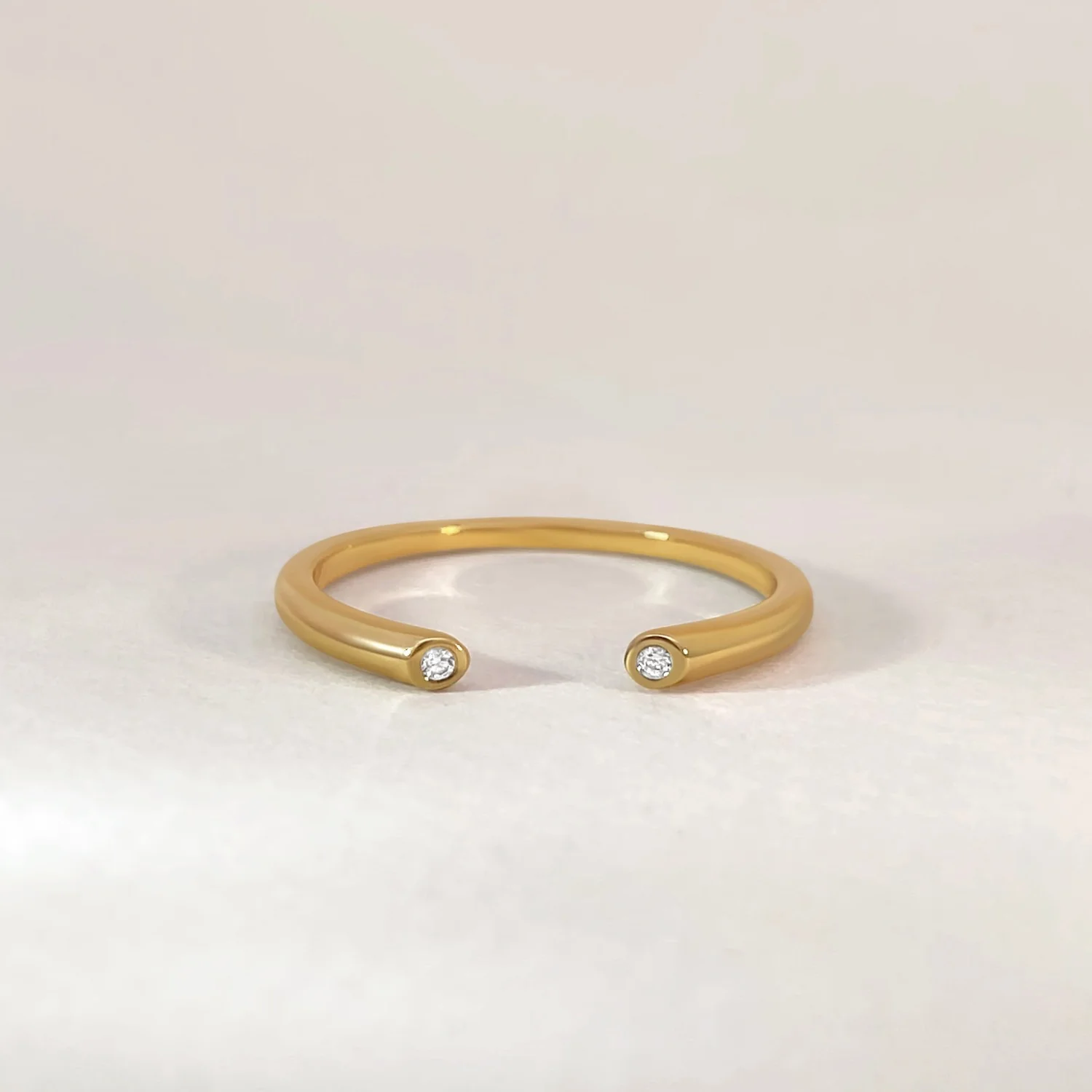 Open Diamond Ring
