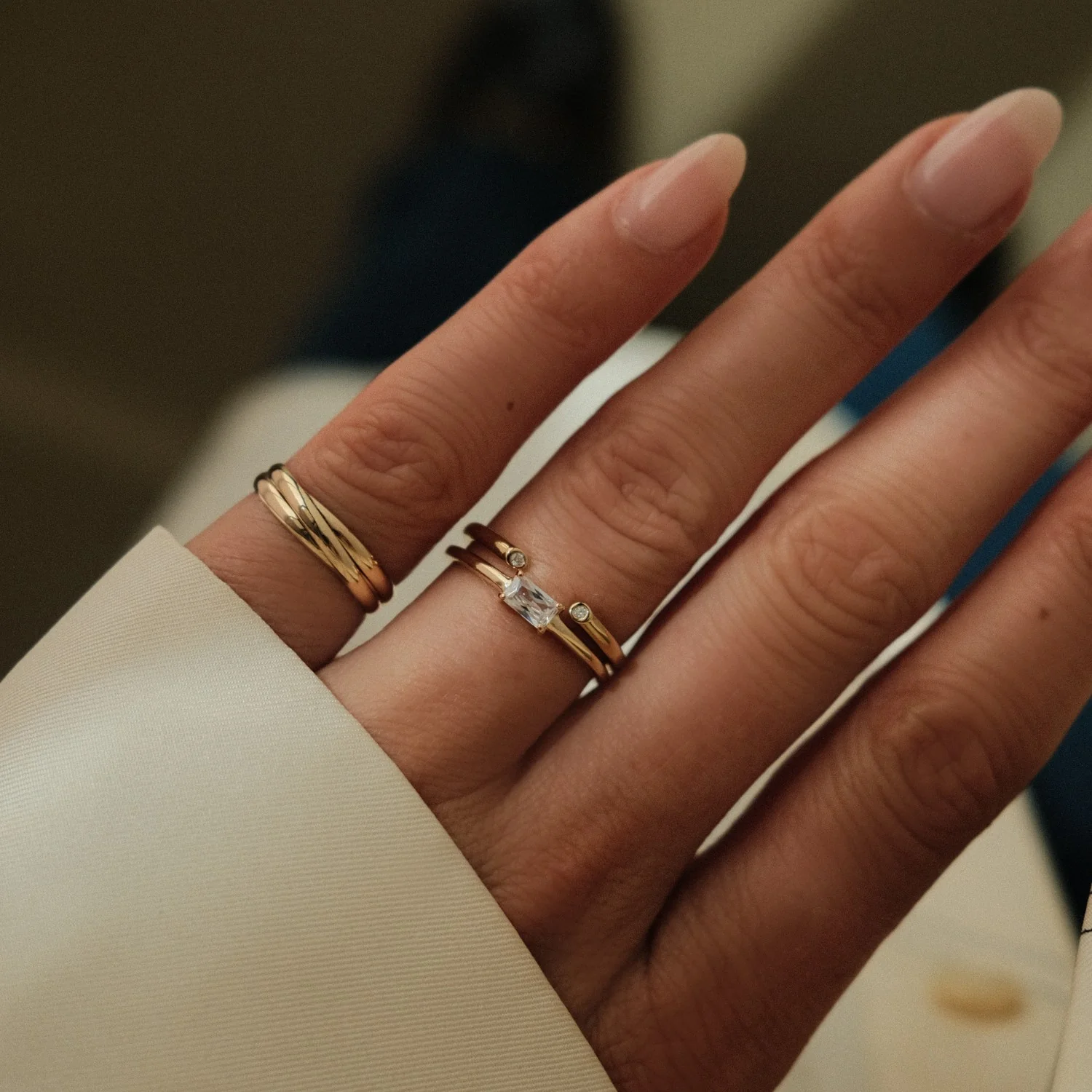 Bold Baguette Ring - Image 4
