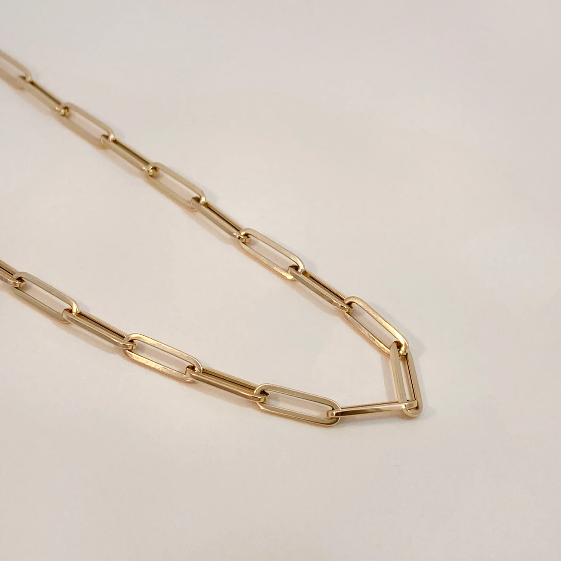 Paperclip Necklace 60cm - Image 3