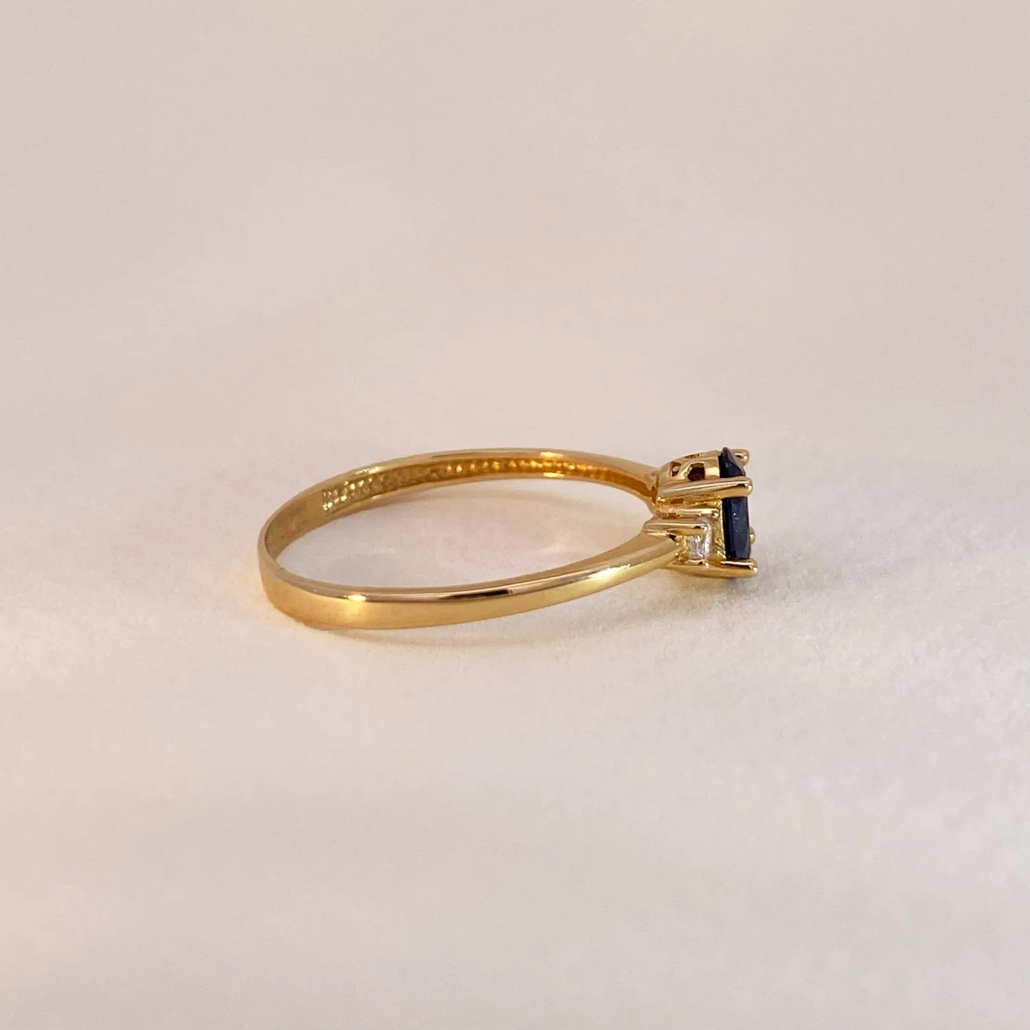 Sapphire Trilogy Ring - Image 3