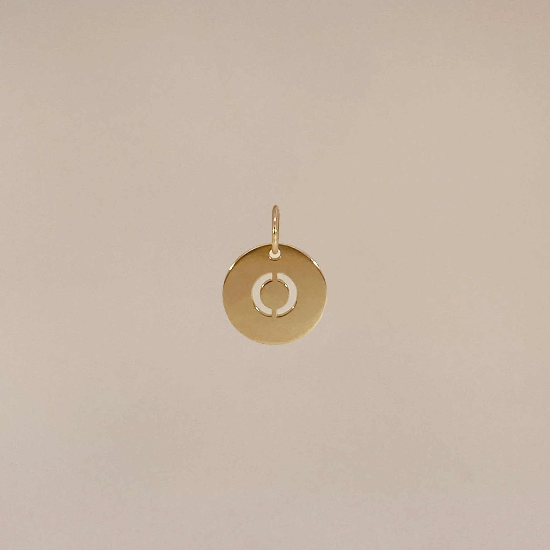 Golden Letter Charms