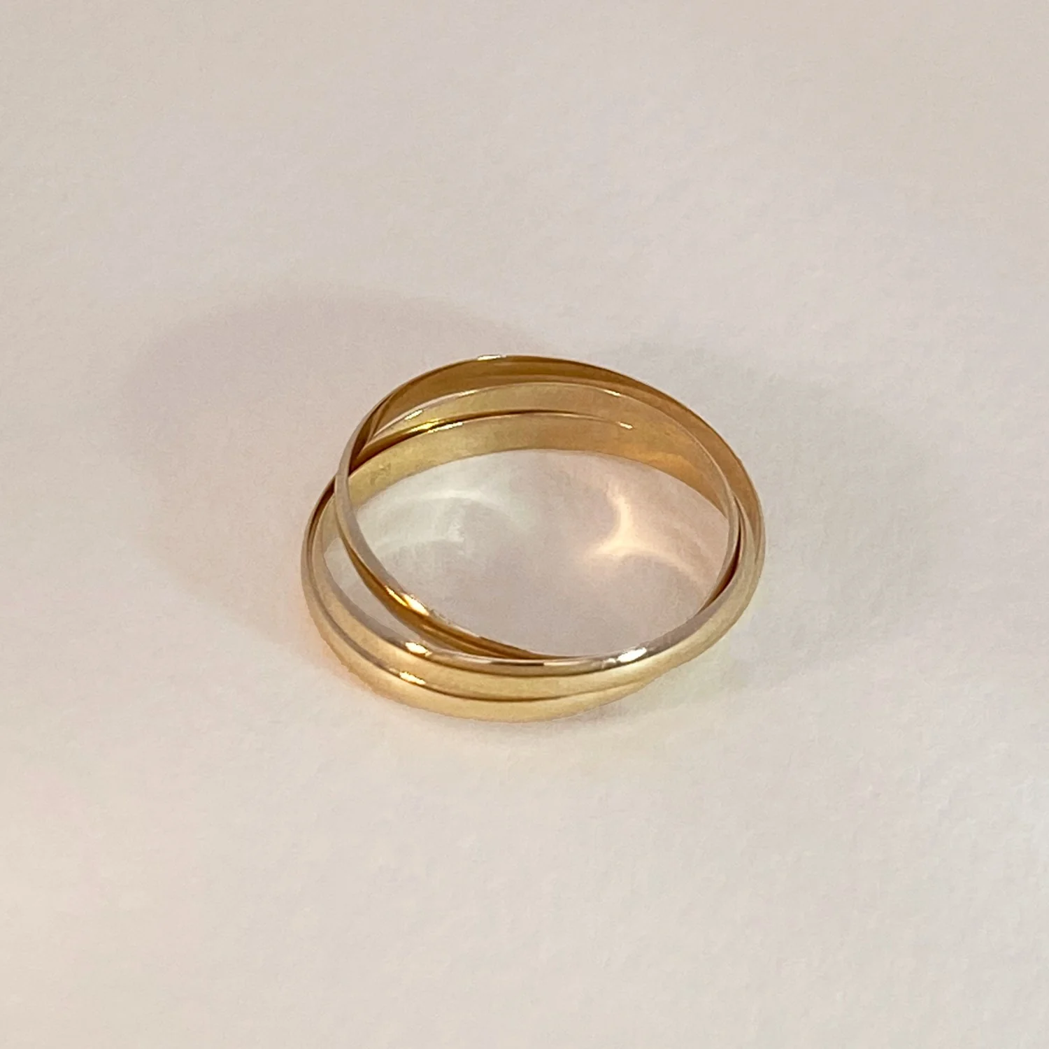 Golden Trio Ring 9k - Image 3