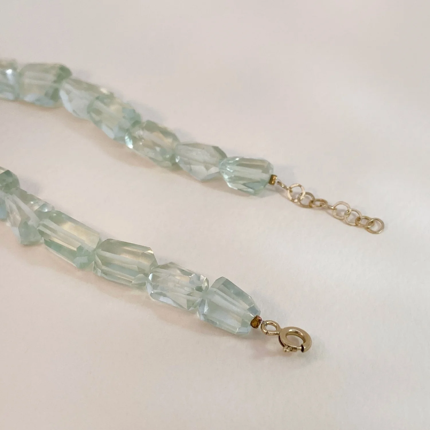 Green Amethyst Necklace - Image 4