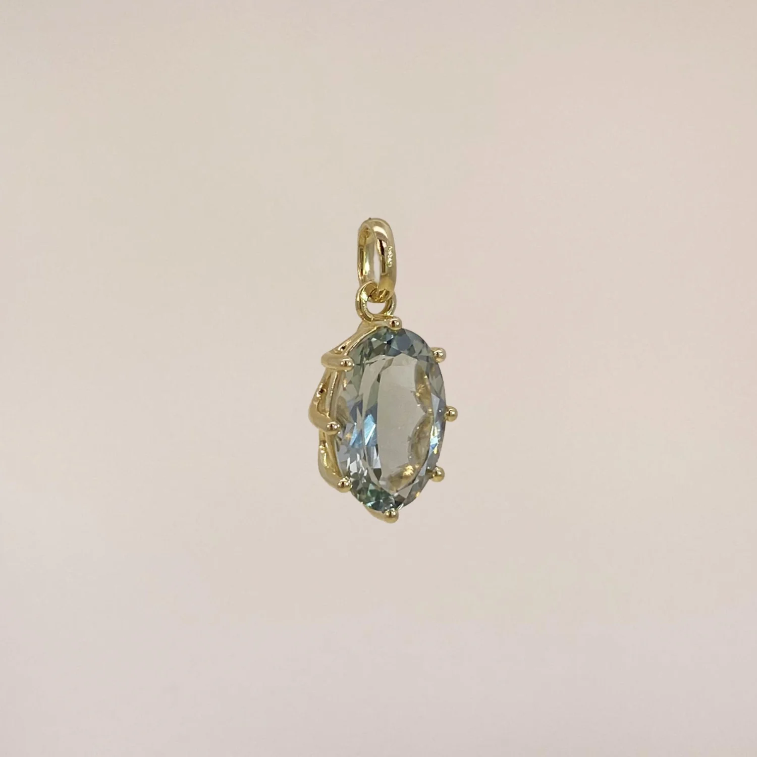 Green Amethyst Pendant - Image 3