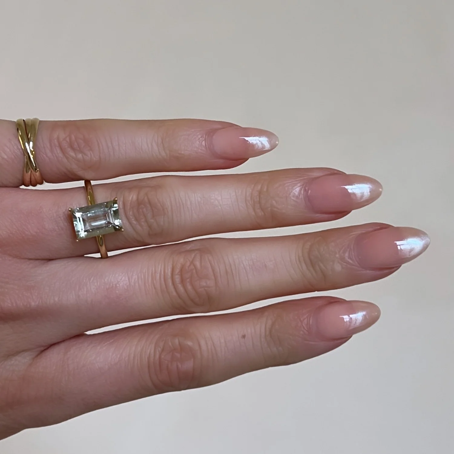 Green Amethyst Statement Ring - Image 6