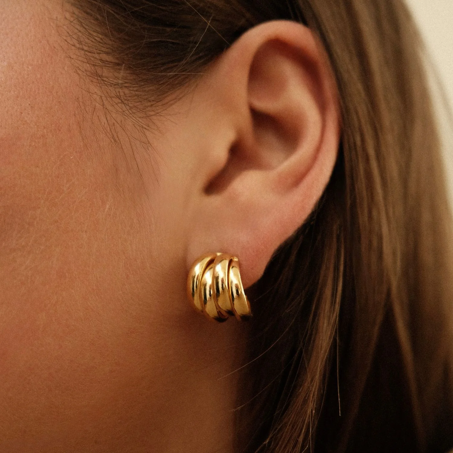 Intertwined Knot Earrings - Image 2