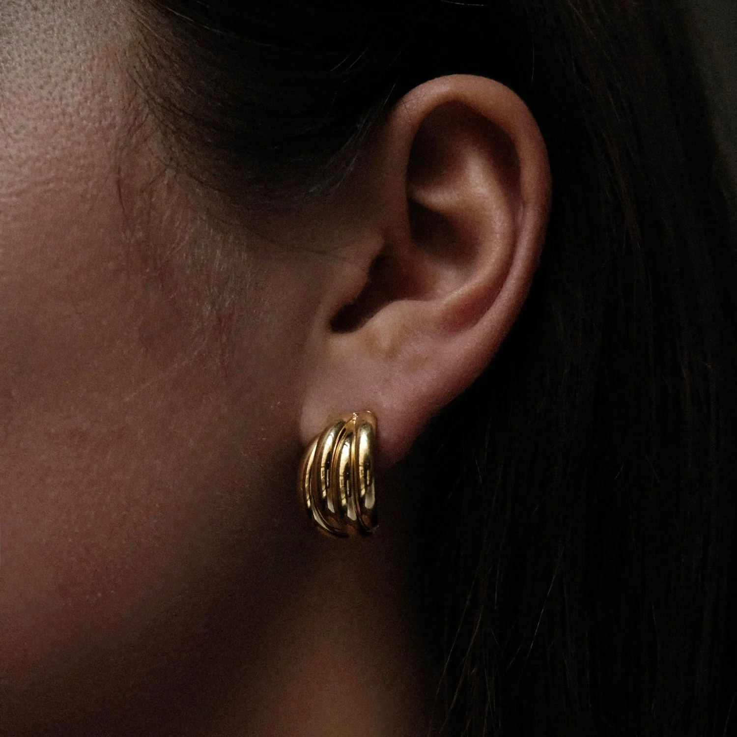 Intertwined Weave Earrings - Image 2