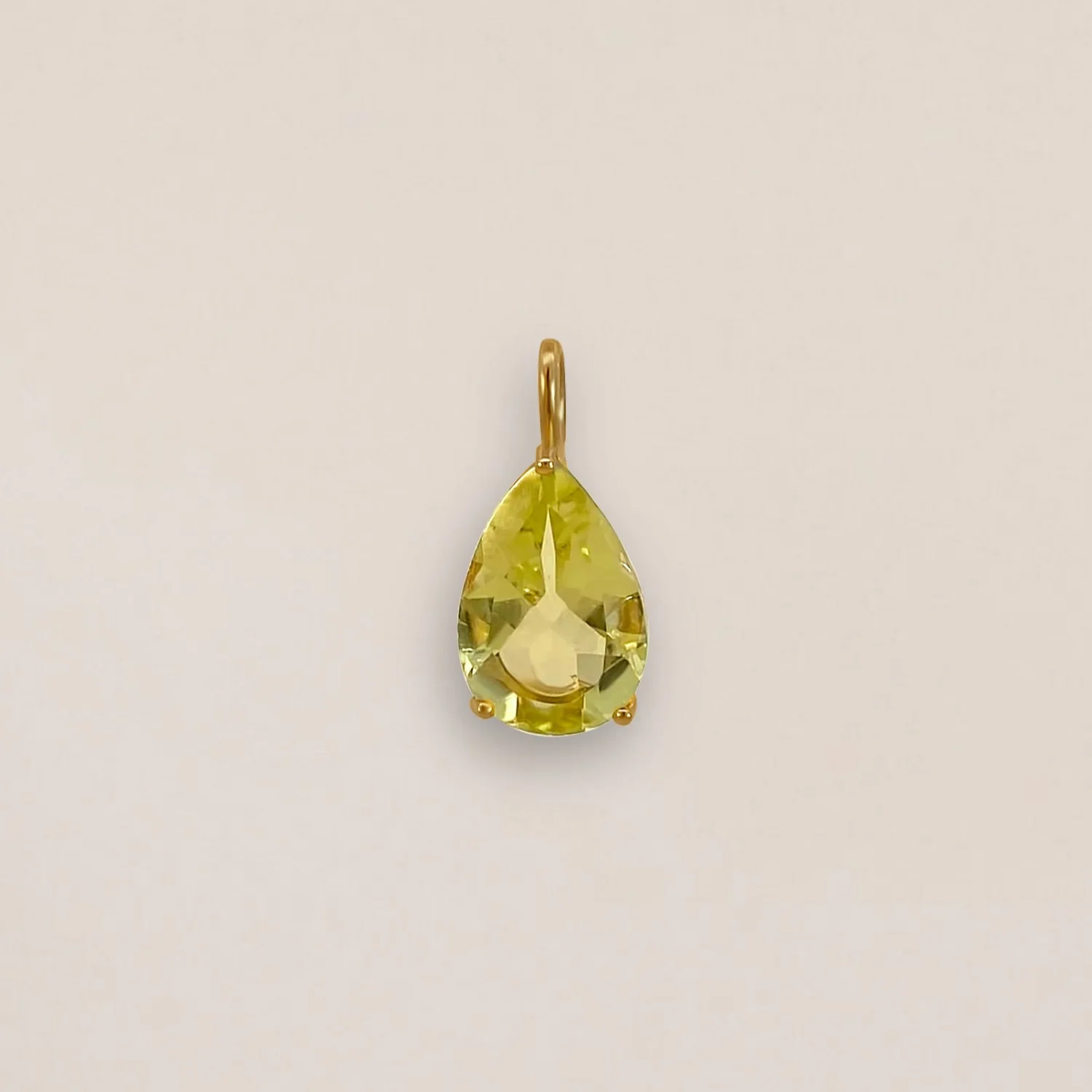 Lemon Quartz Pendant