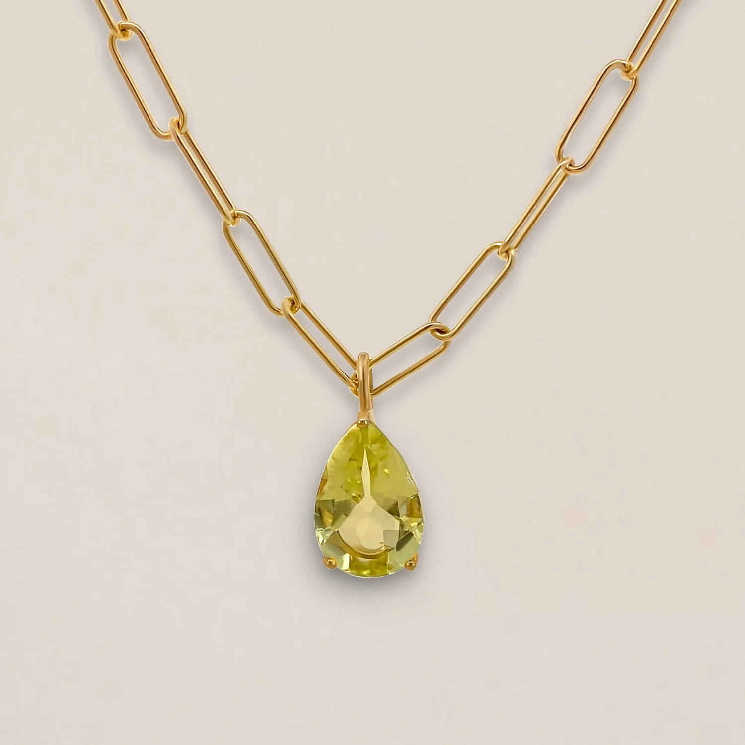Lemon Quartz Pendant - Image 5