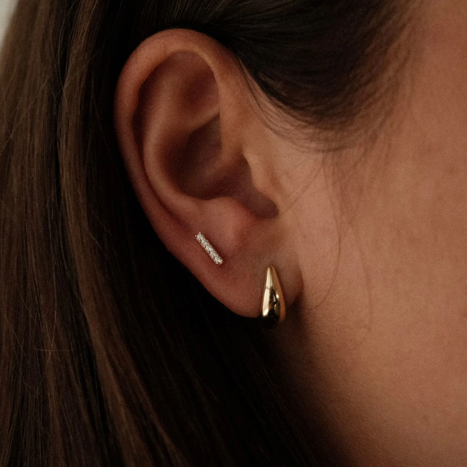 Long Bar Earrings - Image 3