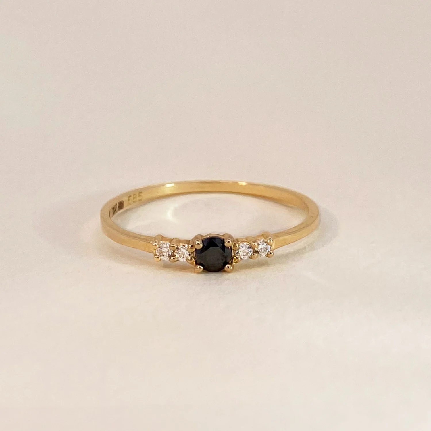 Midnight Spark Ring
