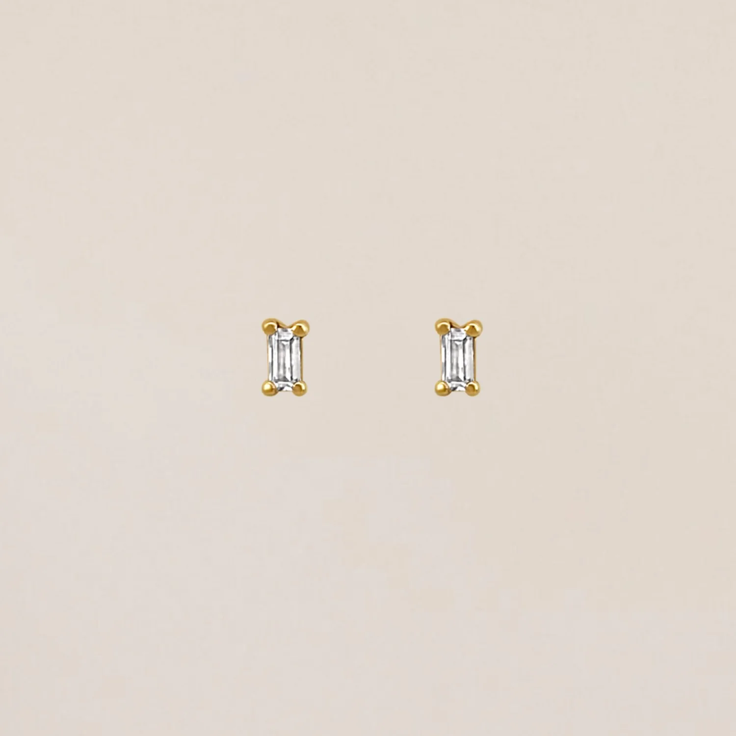 Mini Baguette Studs