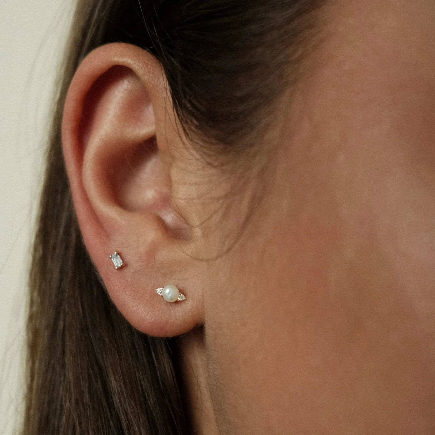 Mini Baguette Studs - Image 4