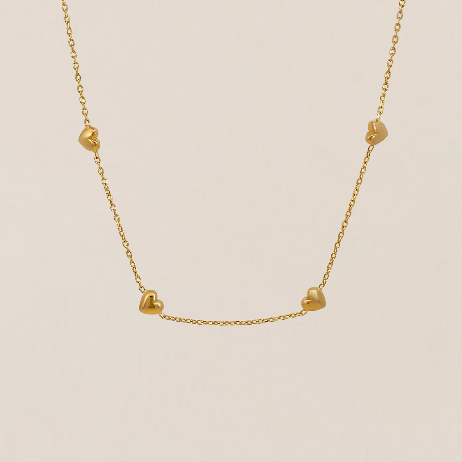 Mini Hearts Necklace