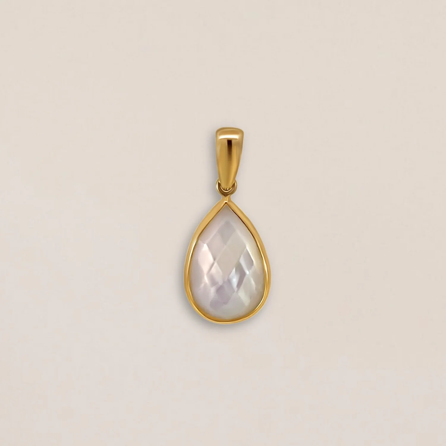Mother of Pearl Drop Pendant