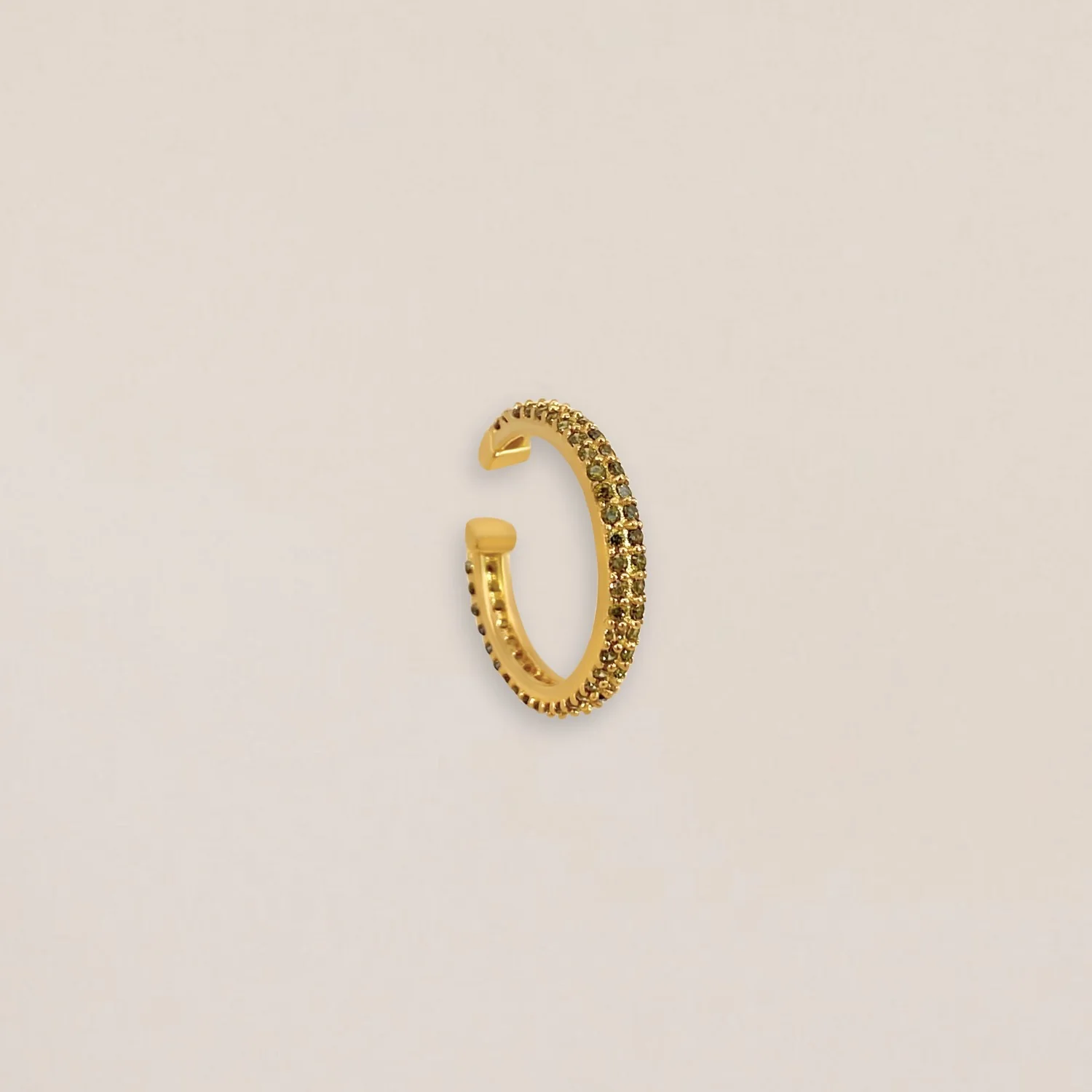 Olive Green Ear Cuff