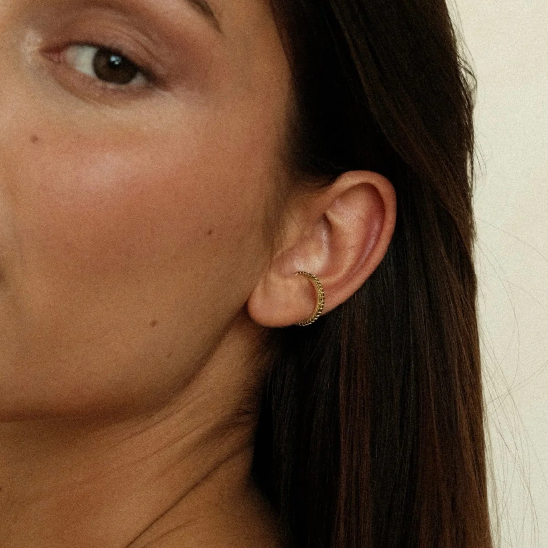 Olive Green Ear Cuff - Image 2
