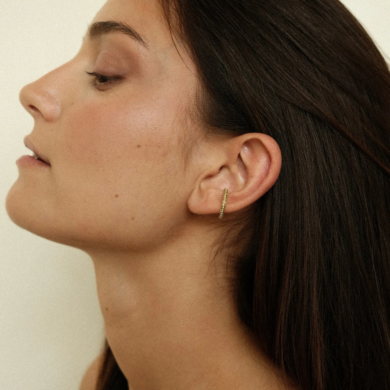 Olive Green Ear Cuff - Image 3
