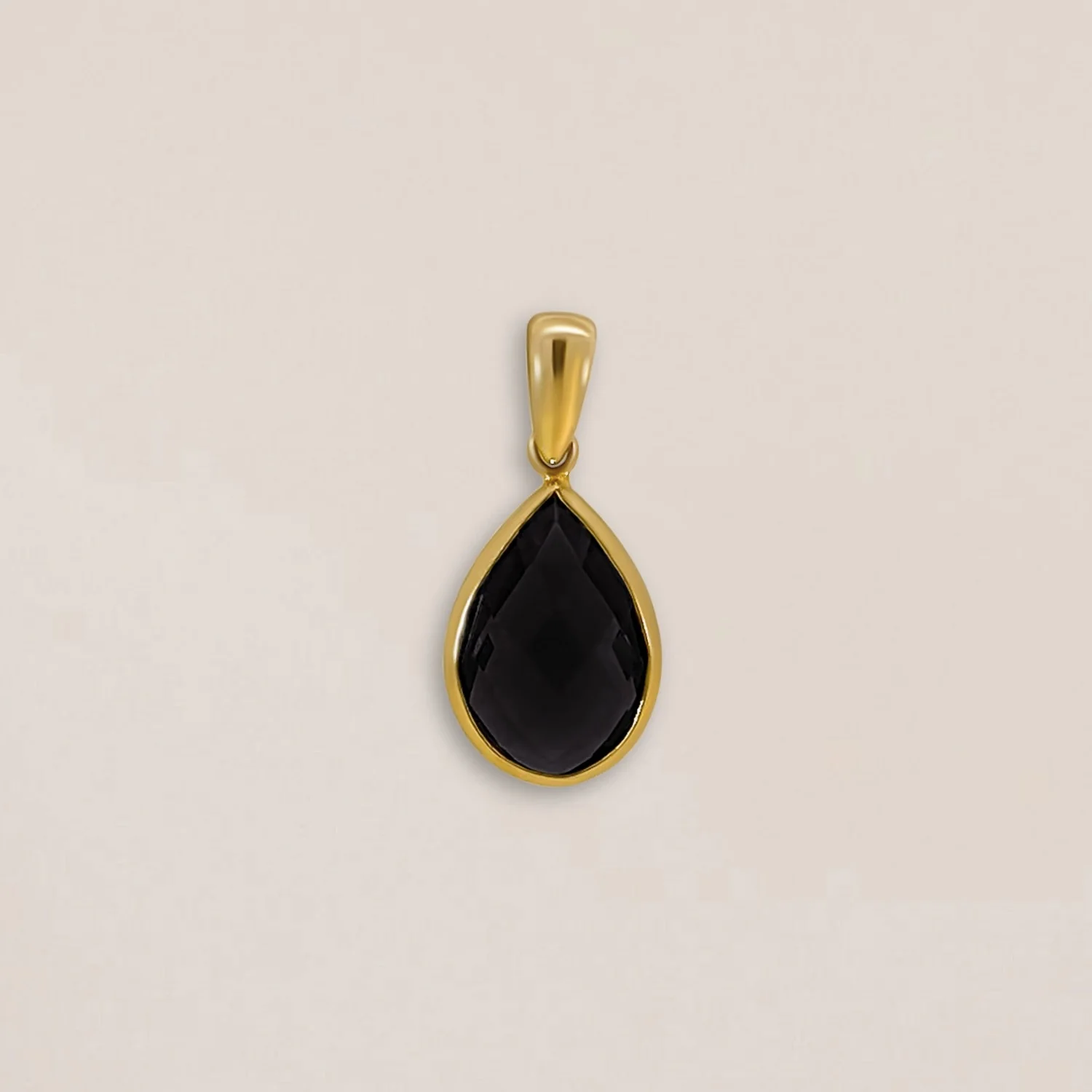 Onyx Drop Pendant
