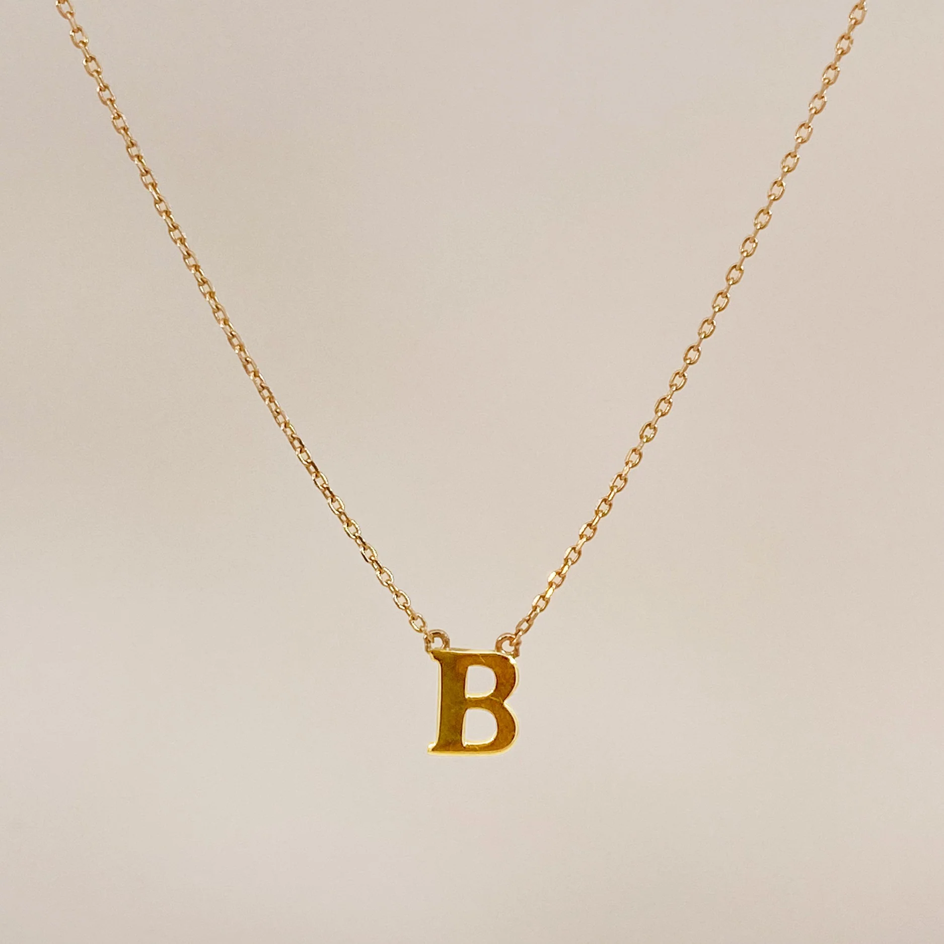 Oro Letter Necklace