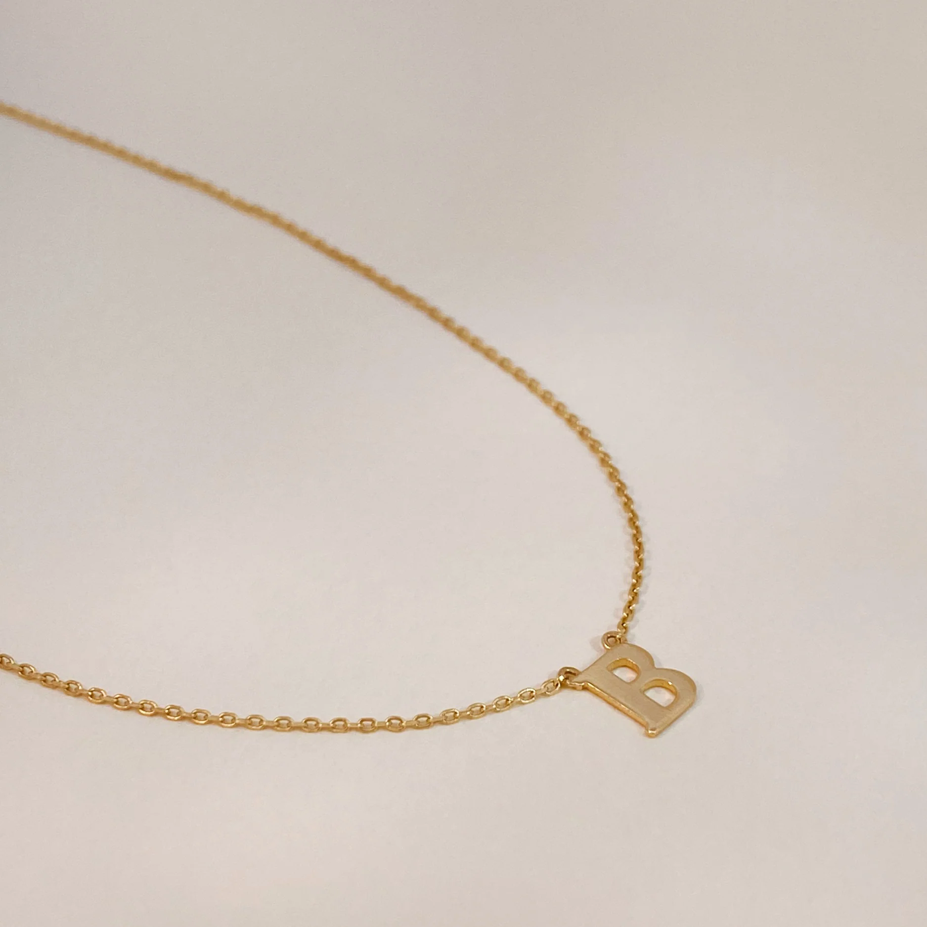 Oro Letter Necklace - Image 3