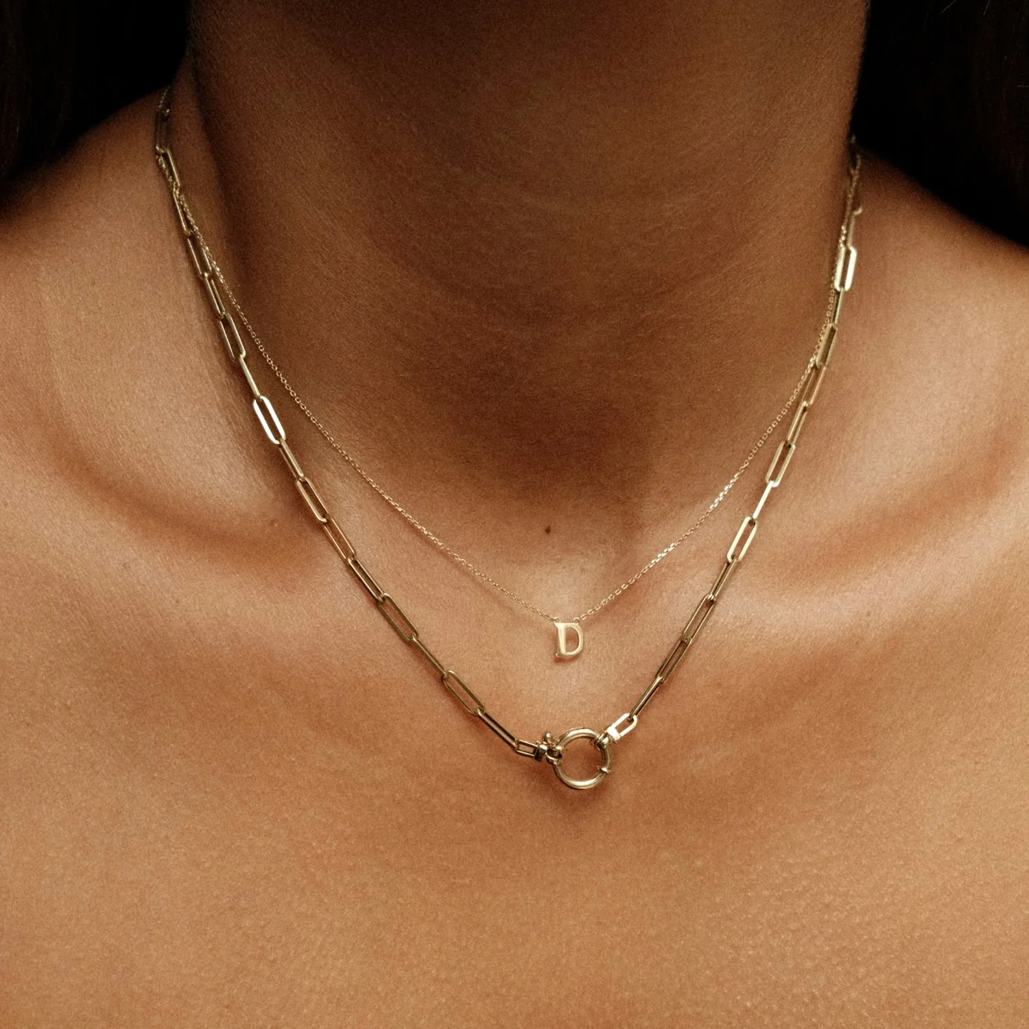 Oro Letter Necklace - Image 4