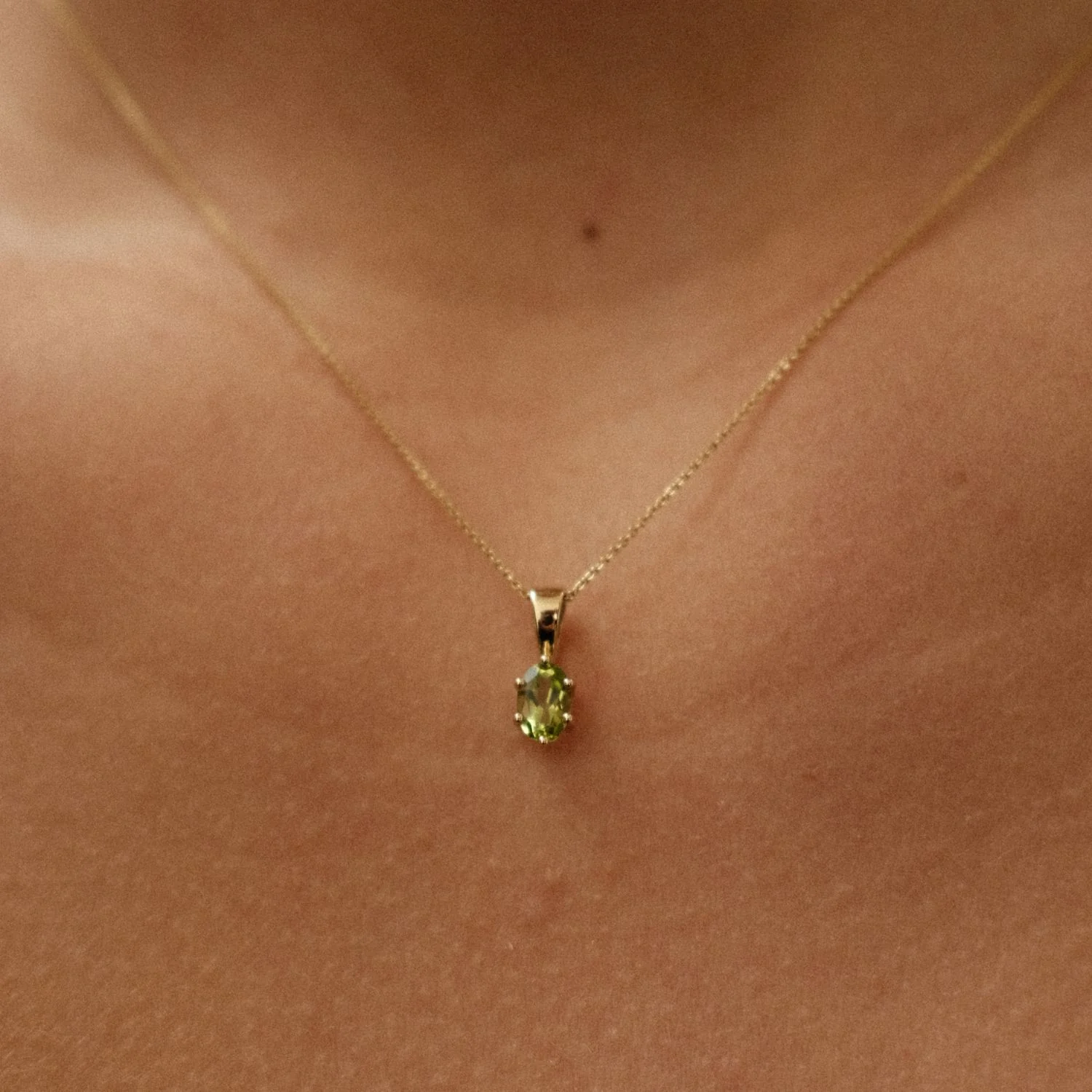 Oval Birthstone Charm - Image 2