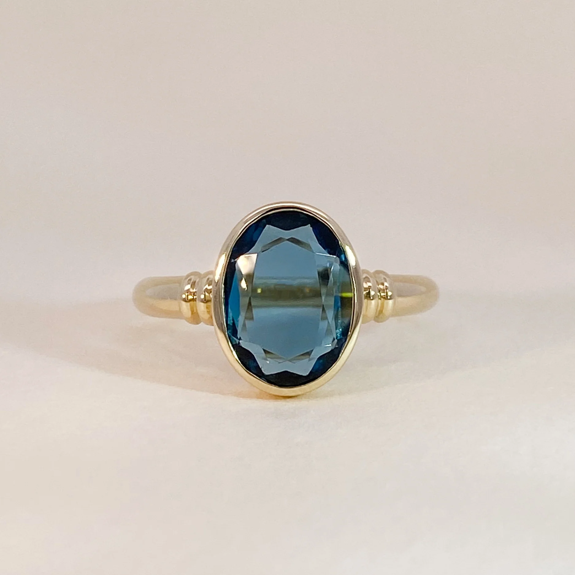 Blue Topaz Ring