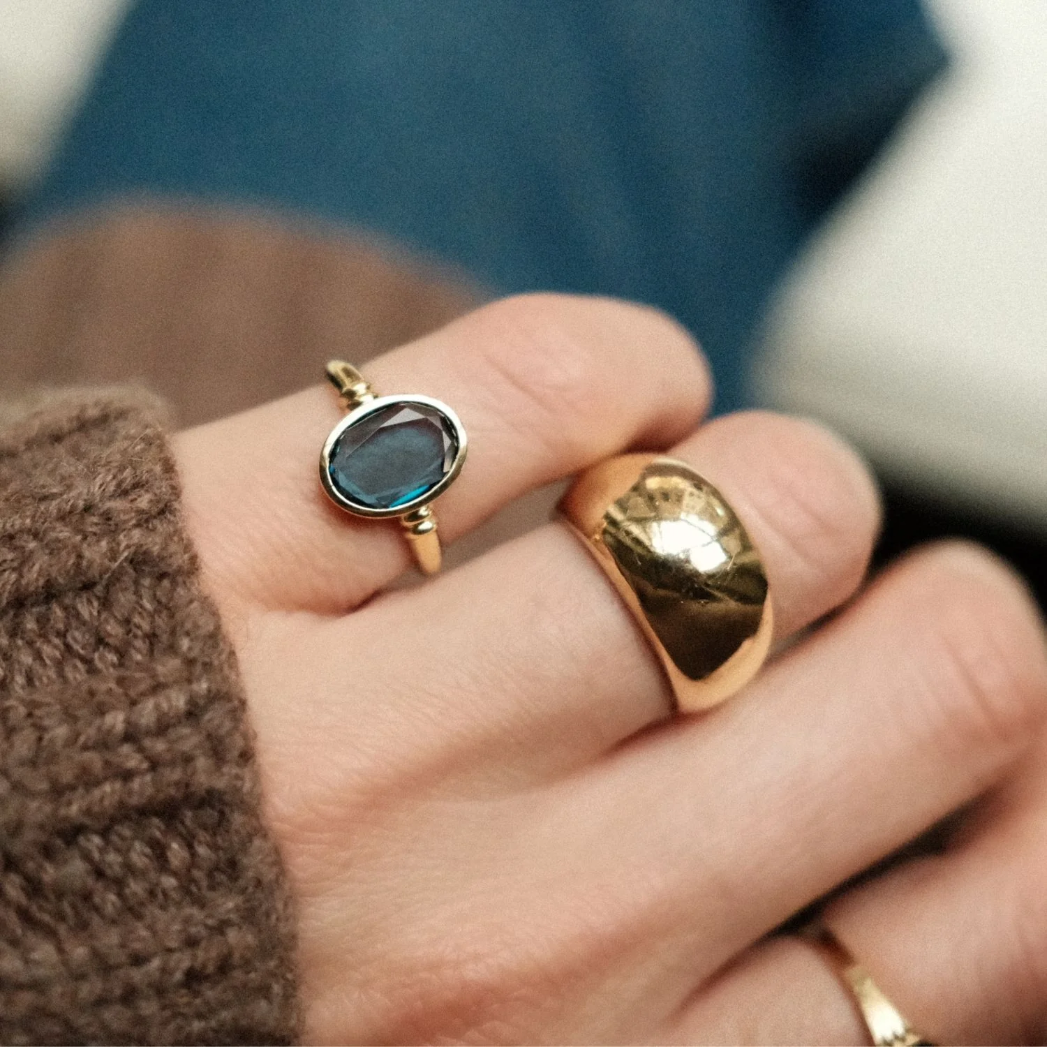 Blue Topaz Ring - Image 2
