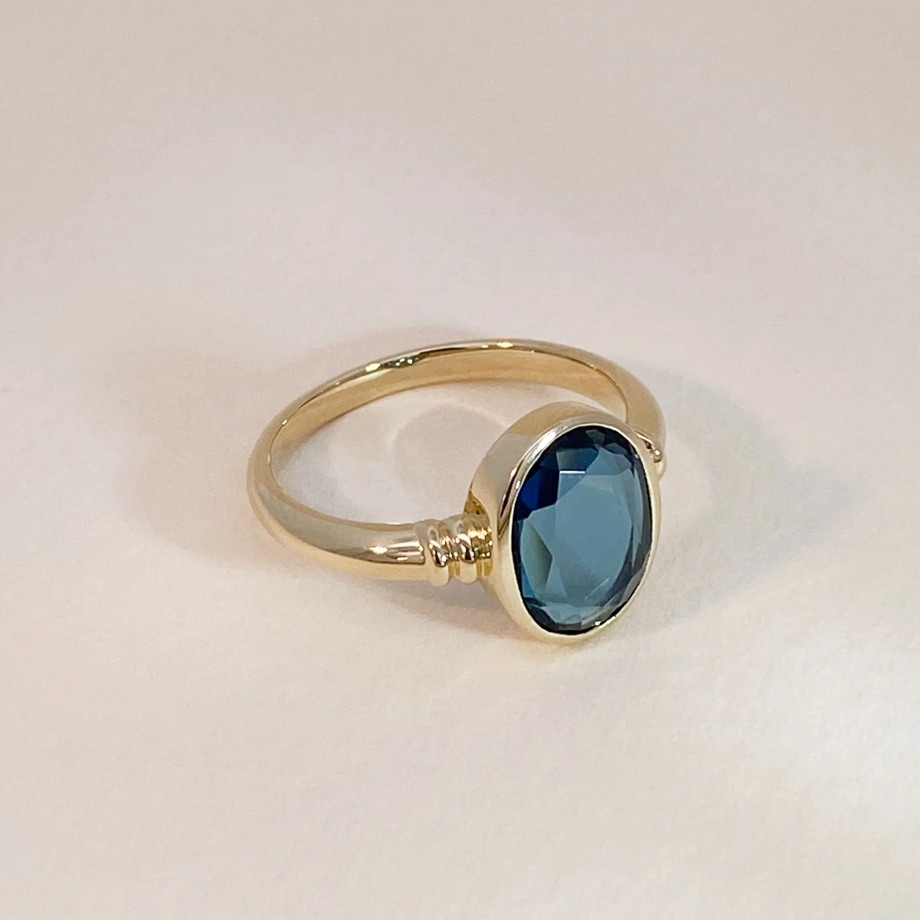 Blue Topaz Ring - Image 4