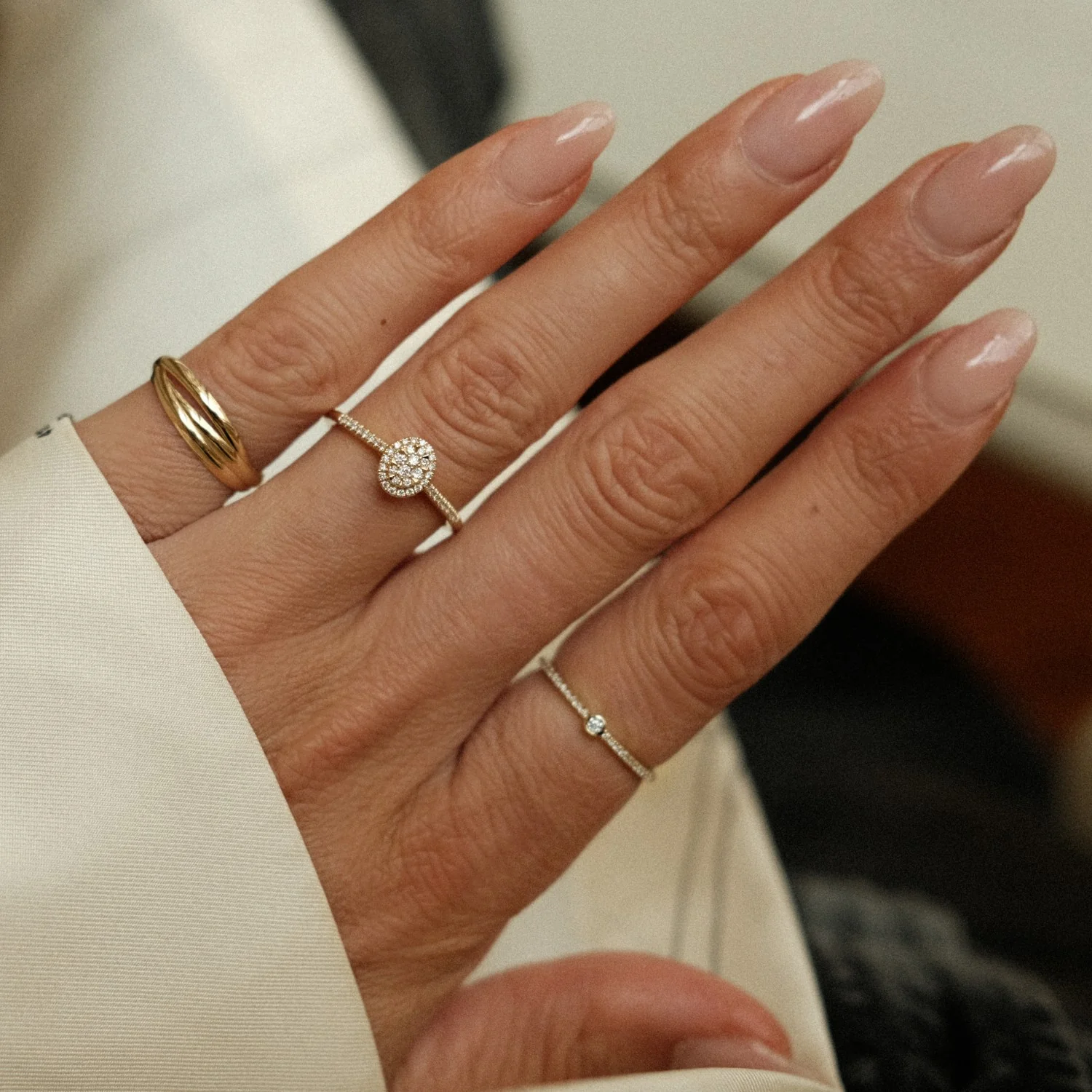 Oval Brilliant Diamond Ring - Image 4