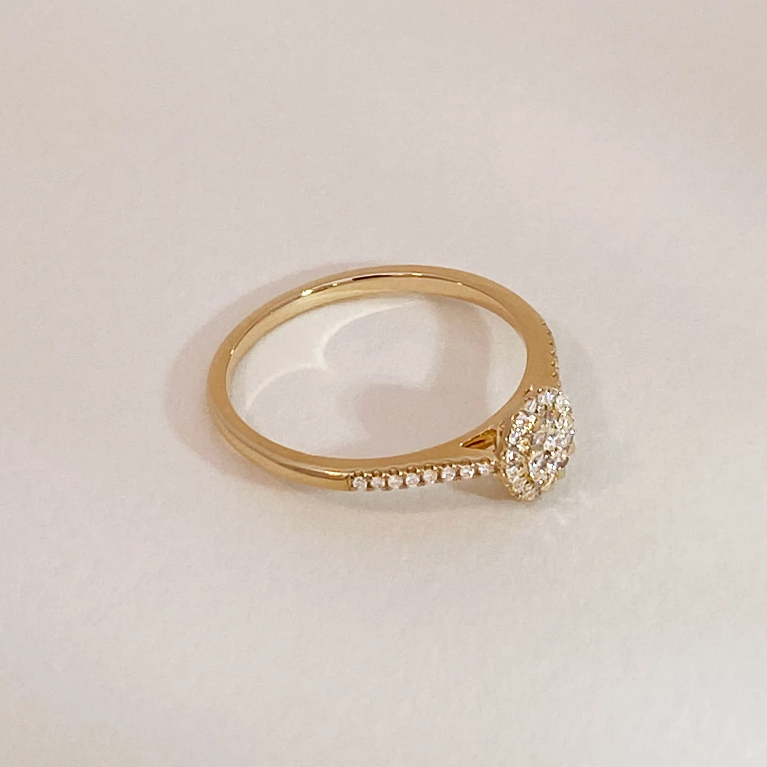 Oval Brilliant Diamond Ring - Image 5