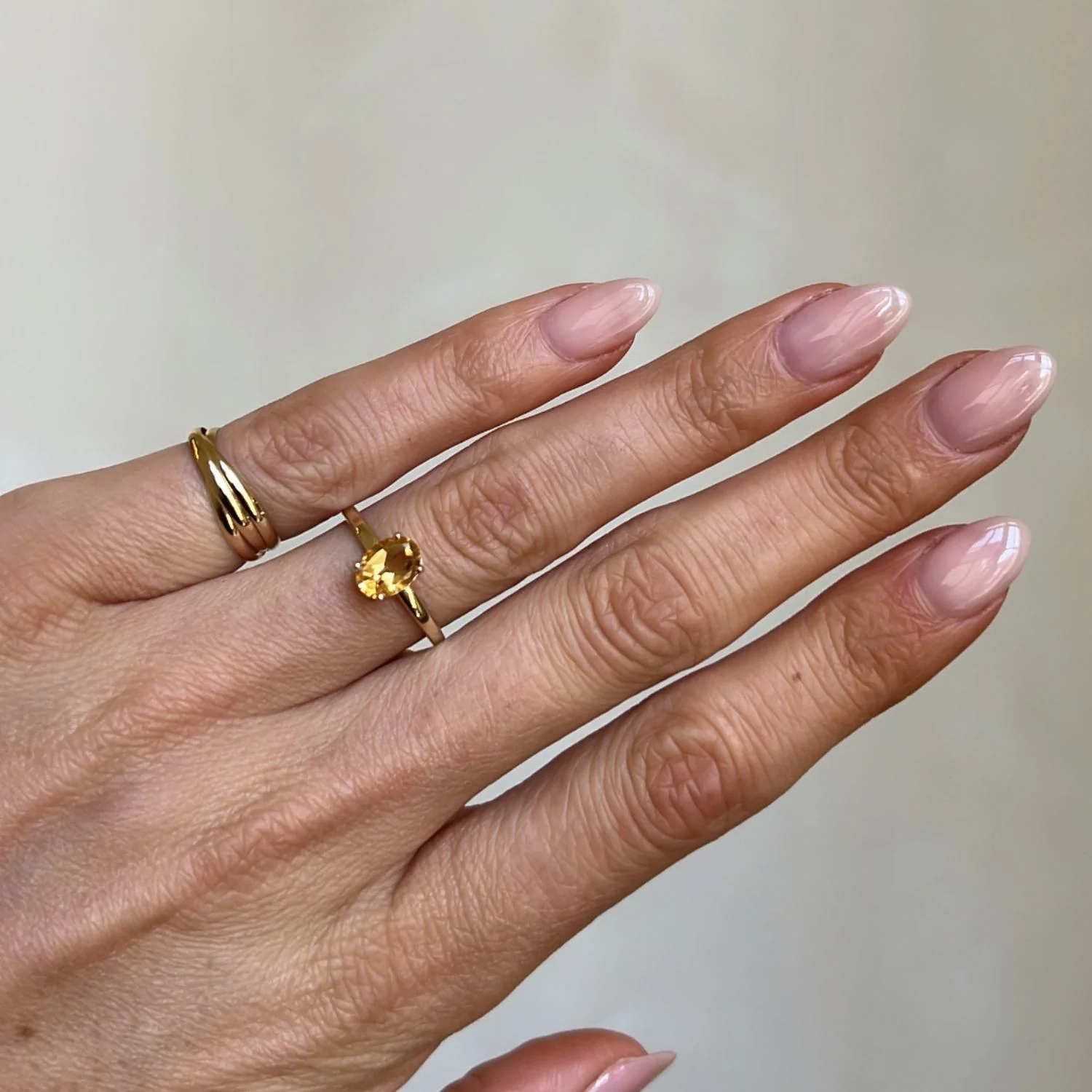 Oval Citrine Ring - Image 2