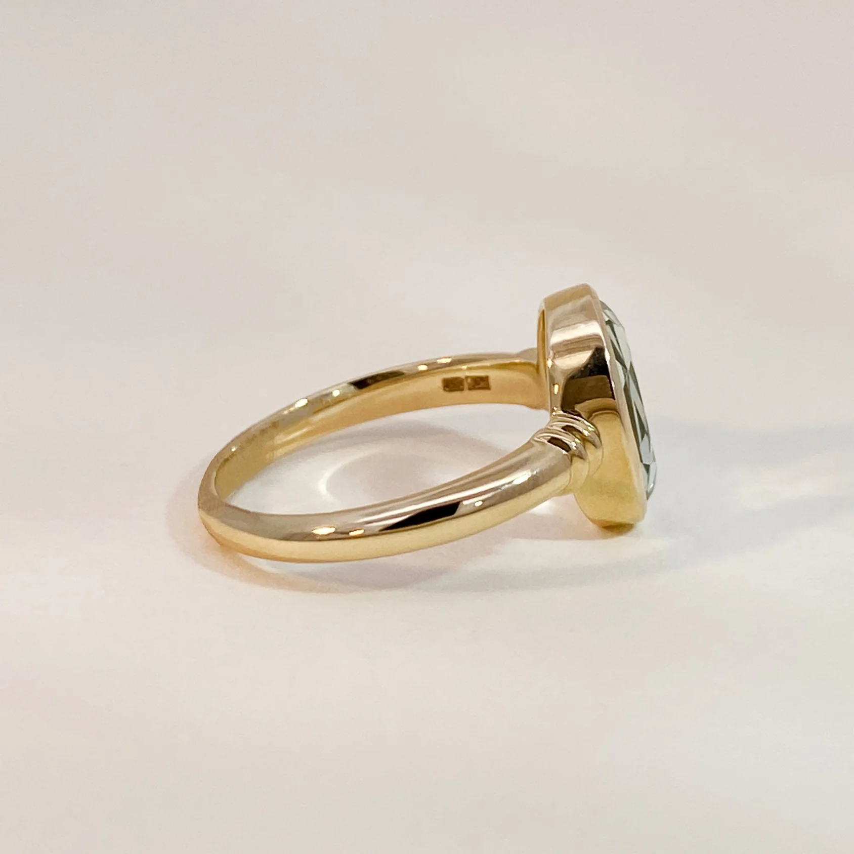 Green Amethyst Ring - Image 3